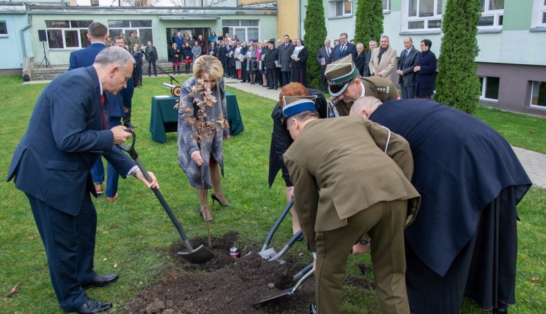 Obchody setnej rocznicy odzyskania niepodległości Polski w Augustowie - Fot. Marta Sołtys