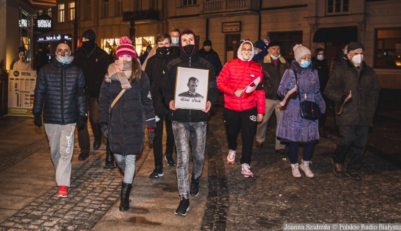 Białostocki Spacer Pamięci Żołnierzy Wyklętych, fot. Joanna Szubzda