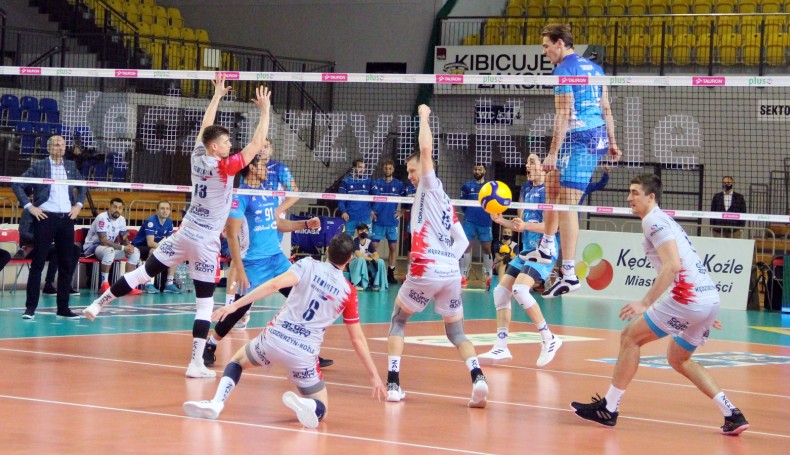 ZAKSA Kędzierzyn-Koźle - Ślepsk Malow Suwałki, fot. Marcin Mazewski