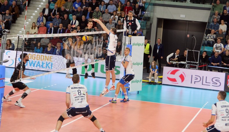 17 grudnia 2019 r., Ślepsk Malow Suwałki - Trefl Gdańsk 3:2, fot. Marcin Mazewski