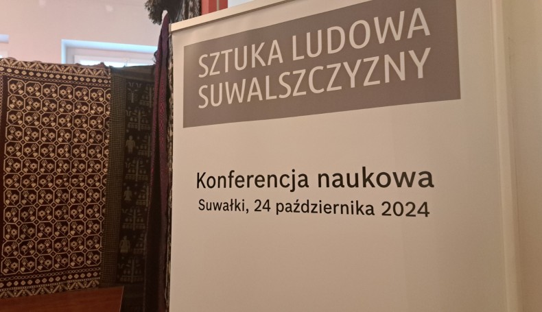 Konferencja o sztuce ludowej Suwalszczyzny w Muzeum Okręgowym w Suwałkach 24.10.2024, fot. Iza Kosakowska