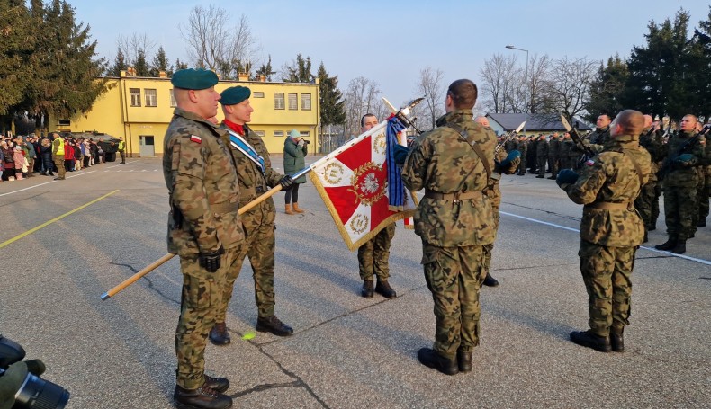 Przysięga wojskowa w Suwałkach, 14.12.2024, fot. Areta Topornicka