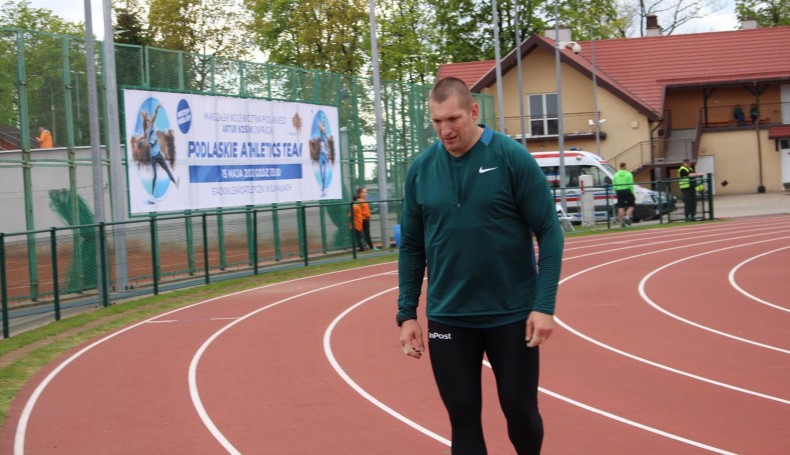 Podlaskie Athletics Team w Suwałkach, 15.05.2022, fot. Karol Prymaka