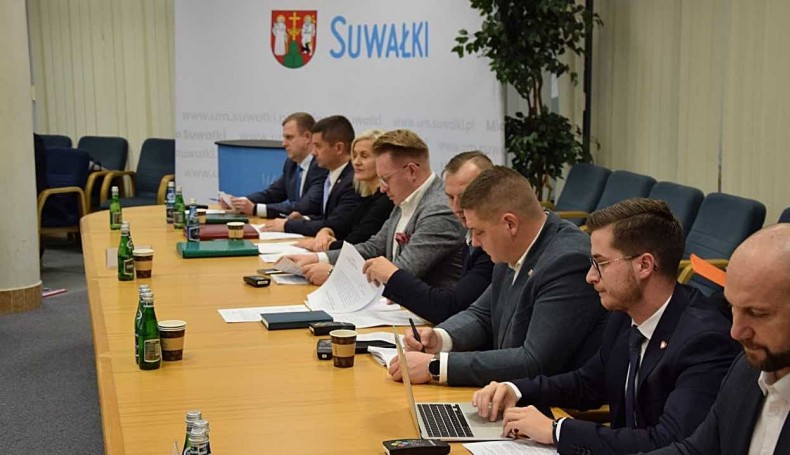 Sesja Rady Miejskiej Suwałk, 27.11.2024, fot. Areta Topornicka